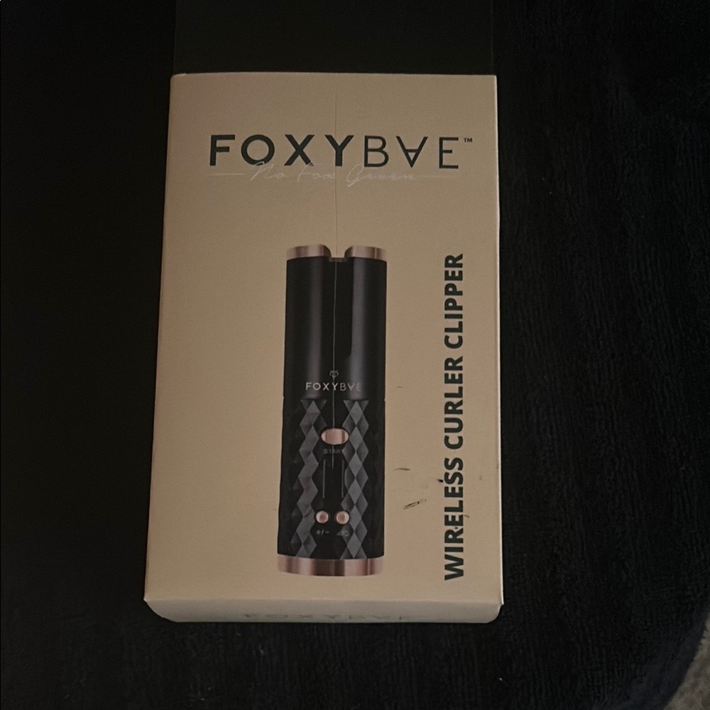 Black Wireless Curler Clipper